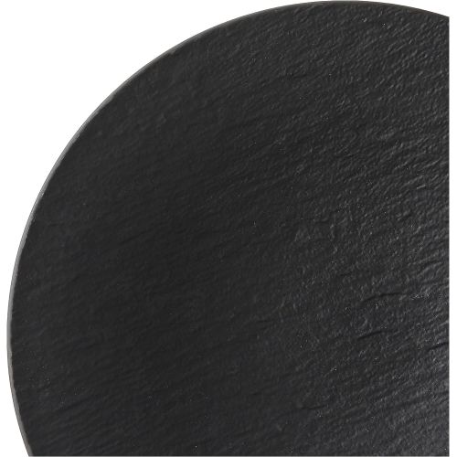  Villeroy & Boch Manufacture Rock Schale, 28,4 cm, Premium Porzellan, Schwarz