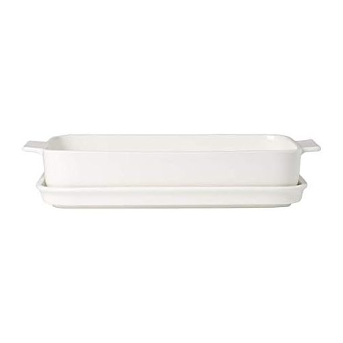  Visit the Villeroy & Boch Store Villeroy & Boch Baking Mould, White, 30x20cm