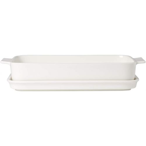  Visit the Villeroy & Boch Store Villeroy & Boch Baking Mould, White, 30x20cm