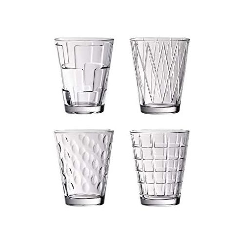  Visit the Villeroy & Boch Store Villeroy & Boch Dressed Up Water Glasses, transparent, 105mm