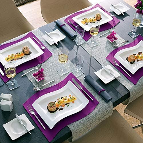  Visit the Villeroy & Boch Store Villeroy & Boch 10-2525-2699 Newwave Gourmet Plate 33x24cm