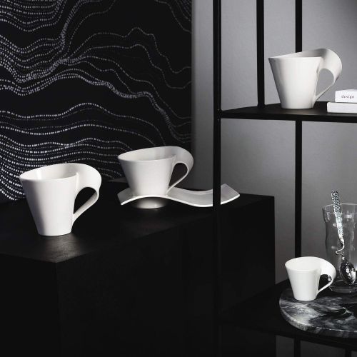  Visit the Villeroy & Boch Store Villeroy & Boch NewWave Coffee Set, White, 300 ml