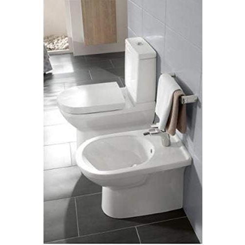  Visit the Villeroy & Boch Store Villeroy & Boch Toilet seat made of stainless steel, white, 9M38S101