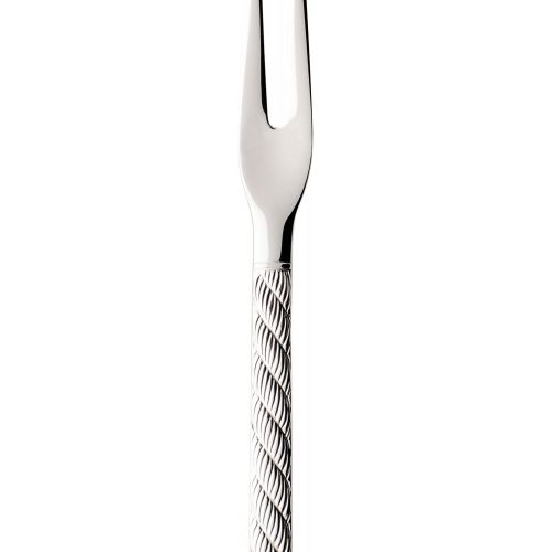  Visit the Villeroy & Boch Store Villeroy & Boch Montauk Meat Fork, Cutlery, Stainless Steel, 20cm, Porcelain, White, 10x 10x 19.5cm