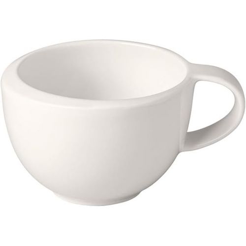  Visit the Villeroy & Boch Store Villeroy & Boch NewMoon 10-4264-1420 Espresso Cup with Handle for Espresso and Mocha, Premium Porcelain, Dishwasher Safe, White, 90 ml, Porcelain