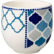 Visit the Villeroy & Boch Store Villeroy & Boch Tea Passion Medina 200 ml Premium Porcelain White Tea Mug, White/ Blue