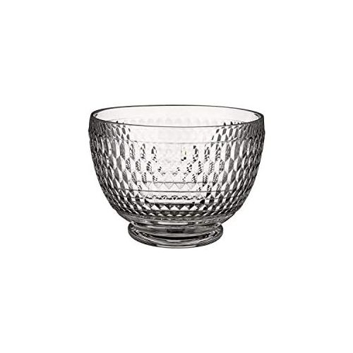  Visit the Villeroy & Boch Store Villeroy & Boch Boston 11-7299-0779 Decorative Salad Bowl for Parties and Brunches, Crystal Glass, Clear