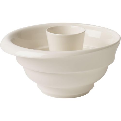  Visit the Villeroy & Boch Store Villeroy & Boch Clever Baking Bundt Set 2-Piece Premium Porcelain, White, 25 x 25 x 12 cm, 2 Units