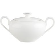 Villeroy & Boch Signature Villeroy & Boch Anmut Platinum No.1 0.35 Litre Sugar/ Jampot, 6 Persons