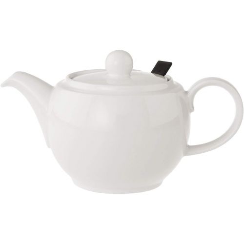  Visit the Villeroy & Boch Store Villeroy & Boch For Me Teapot with Lid and Filter 0.45 L Premium Porcelain Dishwasher Safe White