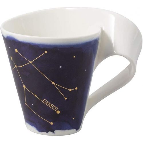  Villeroy & Boch NewWave Stars Gemini Mug, 300 ml, Blue/White