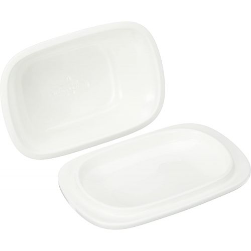  Visit the Villeroy & Boch Store Villeroy & Boch For Me Butter Bell Set of 2 Premium Porcelain Dishwasher Safe White