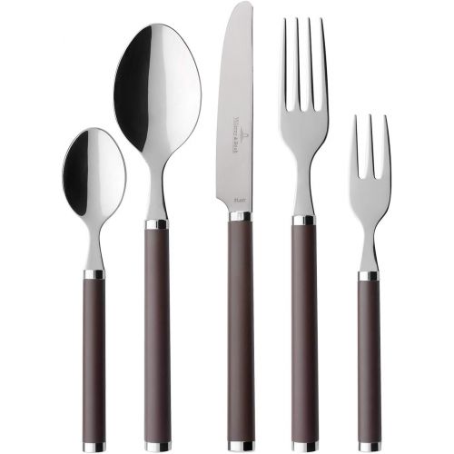  Visit the Villeroy & Boch Store Villeroy & Boch Play. Chocolate Brown Cutlery Set 30Pieces.
