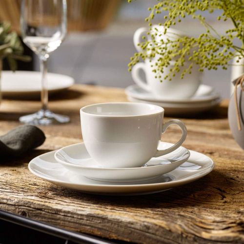  Visit the Villeroy & Boch Store Vivo 19-5252-7557 Newfreshcollec Tray Set, 2 Piece Dinnerware Set, Porcelain, 17.0 cm x 17.0 cm x 8.0 cm, White