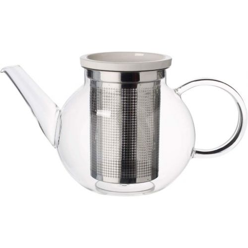  Visit the Villeroy & Boch Store Villeroy & Boch Artesano Hot & Cold Beverages Borosilicate Glass Teapot, Transparent, 143 mm