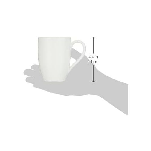  Visit the Villeroy & Boch Store Villeroy & Boch Basic White Mug with Handle, Set of 6, Premium Porcelain, 6 Pieces