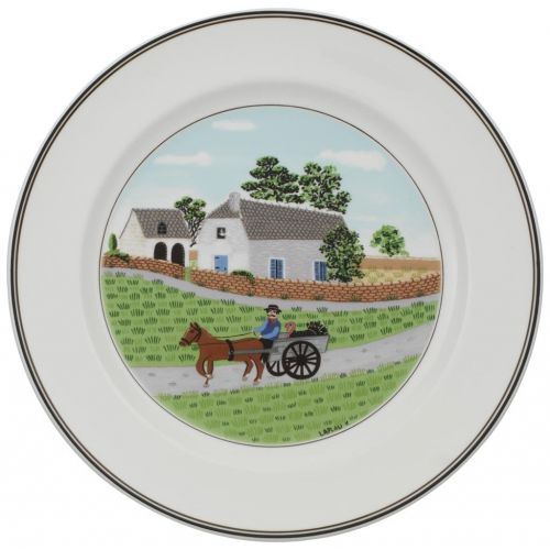  Villeroy & Boch Design Naif dinner plate #1 Going to Market