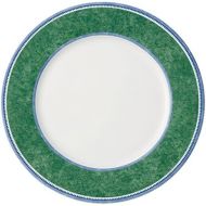 [아마존베스트]Villeroy & Boch 1026992610 Costa Dinner Plate, 10.5 in, White/Green/Blue