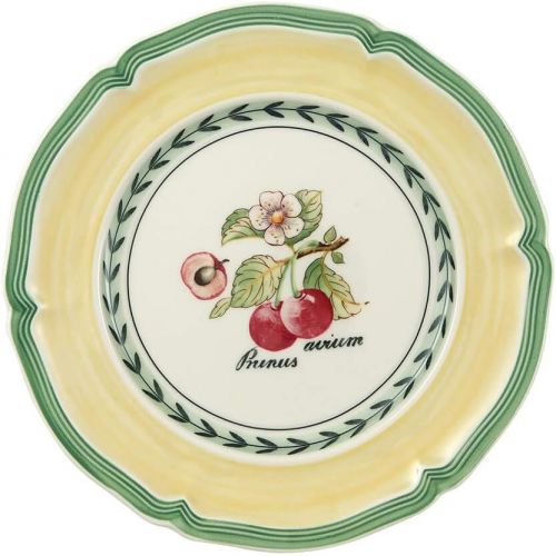  [아마존베스트]Villeroy & Boch 10-2282-2660 French Garden Valence Bread & Butter Plate : Cherry, 6.5 in, White/Multicolored