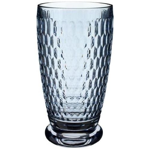  [아마존베스트]Villeroy & Boch Boston Blue Crystal Highball Glass