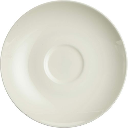  [아마존베스트]Villeroy & Boch Royal 15cm Premium Bone Porcelain 6X Tea or Coffee Saucer, White, 15x 15x 8cm 6Units