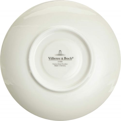  [아마존베스트]Villeroy & Boch Royal 15cm Premium Bone Porcelain 6X Tea or Coffee Saucer, White, 15x 15x 8cm 6Units