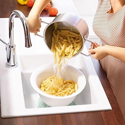  [아마존베스트]Clever Cooking Strainer/Serving Bowl by Villeroy & Boch - Premium Porcelain - Made in Germany - Dishwasher and Microwave Safe - 11.5 Inches, Green