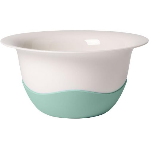  [아마존베스트]Clever Cooking Strainer/Serving Bowl by Villeroy & Boch - Premium Porcelain - Made in Germany - Dishwasher and Microwave Safe - 11.5 Inches, Green