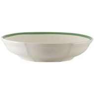 [아마존베스트]Villeroy & Boch 1042433381 French Garden Line Pasta Bowl, 9.25 in/37 oz, White/Green