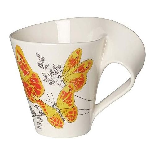  [아마존베스트]Villeroy & Boch Villeroy and Boch New Wave Cafe Orange Washed Sulfur Mug