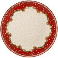 [아마존베스트]Winter Bakery Delight Cake Plate by Villeroy & Boch - Perfect for Christmas Gift or Entertaining - Premium Porcelain - Dishwasher and Microwave Safe - Gift Boxed - 12 Inches