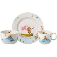 [아마존베스트]Villeroy & Boch 14-8664-8428 Happy as a Bear Dinnerware Set, Premium Porcelain