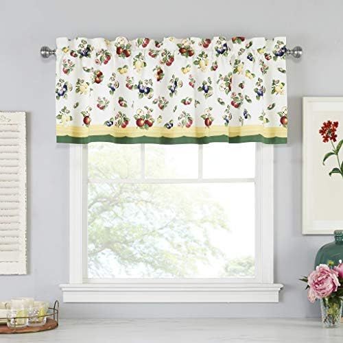  [아마존베스트]Villeroy & Boch Villeroy and Boch French Garden Window Kitchen Valance, 60 x 15 (1, Multi