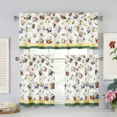  [아마존베스트]Villeroy & Boch Villeroy and Boch French Garden Window Kitchen Valance, 60 x 15 (1, Multi