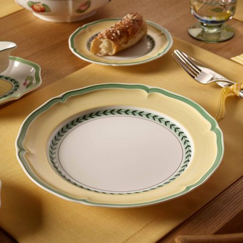  [아마존베스트]Villeroy & Boch 10-2283-2620 French Garden Vienne Dinner Plate, 10.25 in, White/Multicolored