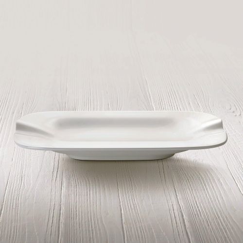  [아마존베스트]Villeroy & Boch Pasta Passion Lasagne Plate : Set of 2, 12.75 x 8.75 x 1.5 in, White