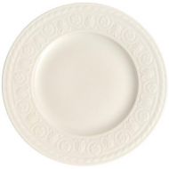 [아마존베스트]Cellini Salad Plate Set of 6 by Villeroy & Boch - Premium Porcelain - Made in Germany - Dishwasher and Microwave Safe - Elegant Engraved Detail - 8.5 Inches - Serves 6