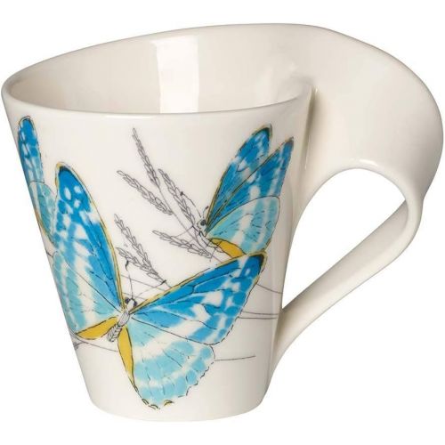  [아마존베스트]Villeroy & Boch Villeroy and Boch New Wave Cafe Deep Green Hairstreak Mug