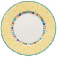 [아마존베스트]Villeroy & Boch 10-1360-2640 Twist Alea Limone Salad Plate, 8.25 in, White/Yellow