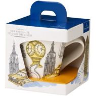 [아마존베스트]New Wave Caffe Cities of the World Mug New York By Villeroy & Boch - Premium Porcelain - Made in Germany - Dishwasher and Microwave Safe - Gift Boxed - 11.75 Ounce Capacity