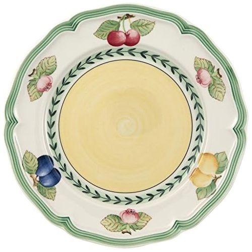  [아마존베스트]Villeroy & Boch Villeroy Boch 10-2281-2640 French Garden & Fleur, Dessert Plate 21 cm