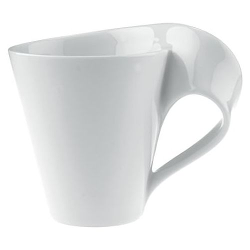  [아마존베스트]New Wave Caffe Coffee Mug Set of 6 by Villeroy & Boch - Premium Porcelain - Made in Germany - Dishwasher and Microwave Safe - Includes Mugs - 11 Ounce Capacity