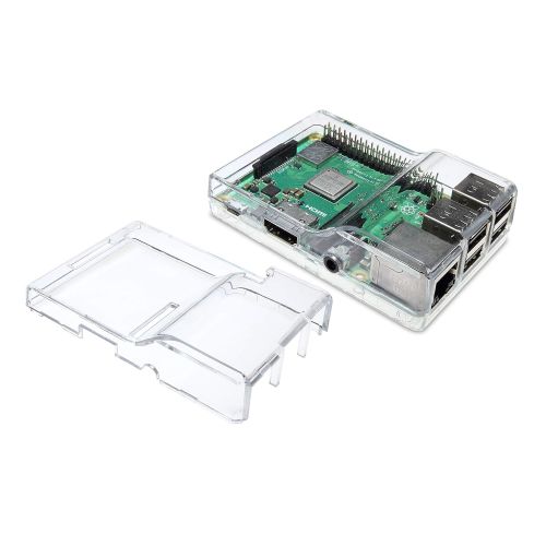  Vilros V-Kits Raspberry Pi 3 B+ (B Plus) Complete Starter Kit (16GB & Clear Case Edition) [Latest Model 2018]