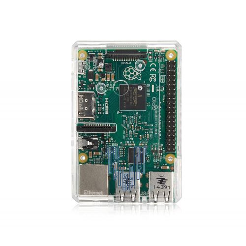  Vilros Raspberry Pi 3 Kit with Clear Case and 2.5A Power Supply