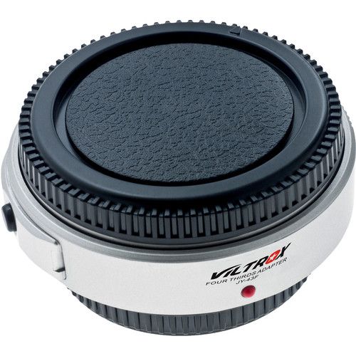  Viltrox JY-43F Lens Mount Adapter for Four Thirds-Mount Lens to Select Micro Four Thirds Cameras (White)