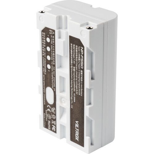  Viltrox L-Series NP-F550 Lithium-Ion Battery (White)