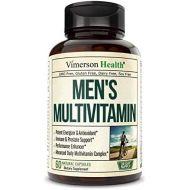 [아마존 핫딜] [아마존핫딜]Vimerson Health Mens Daily Multimineral Multivitamin Supplement. Vitamins A C E D B1 B2 B3 B5 B6 B12. Magnesium, Biotin, Spirulina, Zinc. Antioxidant Properties, Immune Health. 60 Capsules