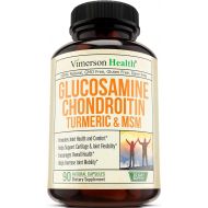 [아마존핫딜][아마존 핫딜] Vimerson Health Glucosamine with Chondroitin Turmeric MSM Boswellia. Supports Occasional Joint Pain Relief. Helps Inflammatory Response, Antioxidant Properties. Supplement for Back, Knees, Hands.