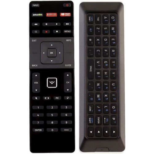  [아마존베스트]Vinabty New XRT500 QWERTY Keyboard with Back Light Remote fit for VIZIO M43-C1 M49-C1 M50-C1 M55-C2 M60-C3 M65-C1 M70-C3 M75-C1 M80-C3 M322I-B1 M422I-B1 M492I-B2 M502I-B1 M552I-B2 M602I-B3