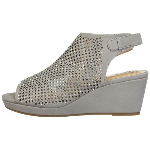 빈스 Vince+Camuto Vince Camuto Girls Oriana Wedge Sandal, Gray, 11 Medium US Little Kid